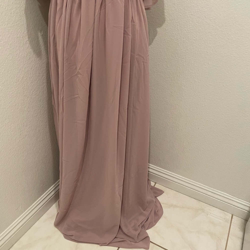 NWT Womens Show me your Mumu Long Maxi Dress Mauve color​​​​​​ - Picture 5 of 8